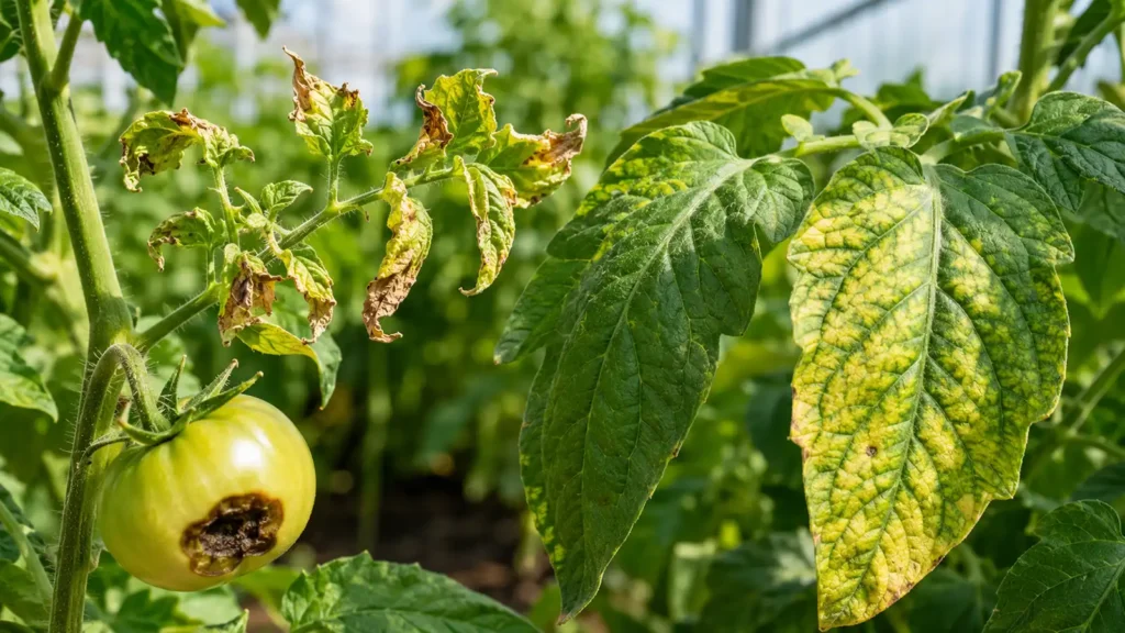 calcium and magnesium deficiency in plants